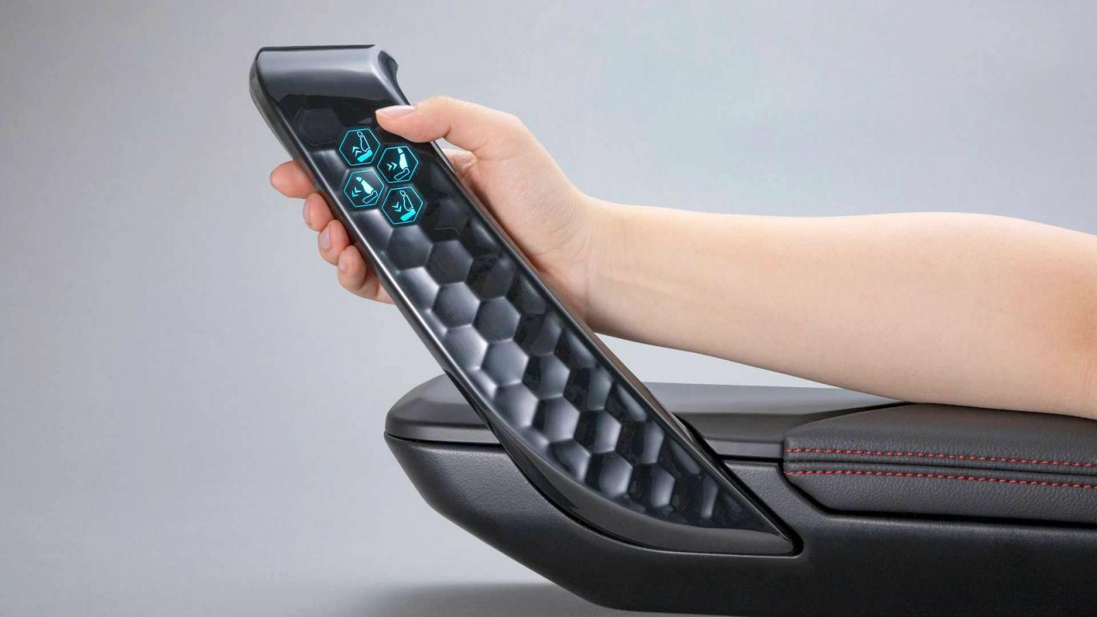 Hi-tech χειρολαβές με 3D μπουτόν αφής (+vid)